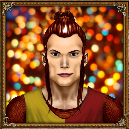 Skemmos hydranos fantasy avatar character portrait multicolor colorful fireworks