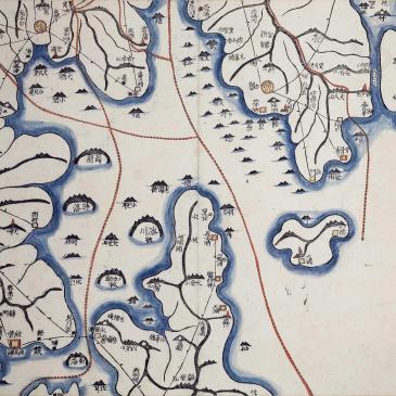 Daedongyeojido map - Gyujanggak