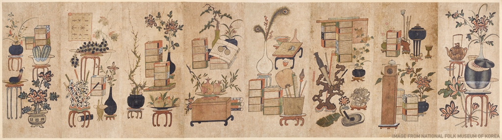 Munbangdo - chaekgeori (image from National Folk Museum of Korea)